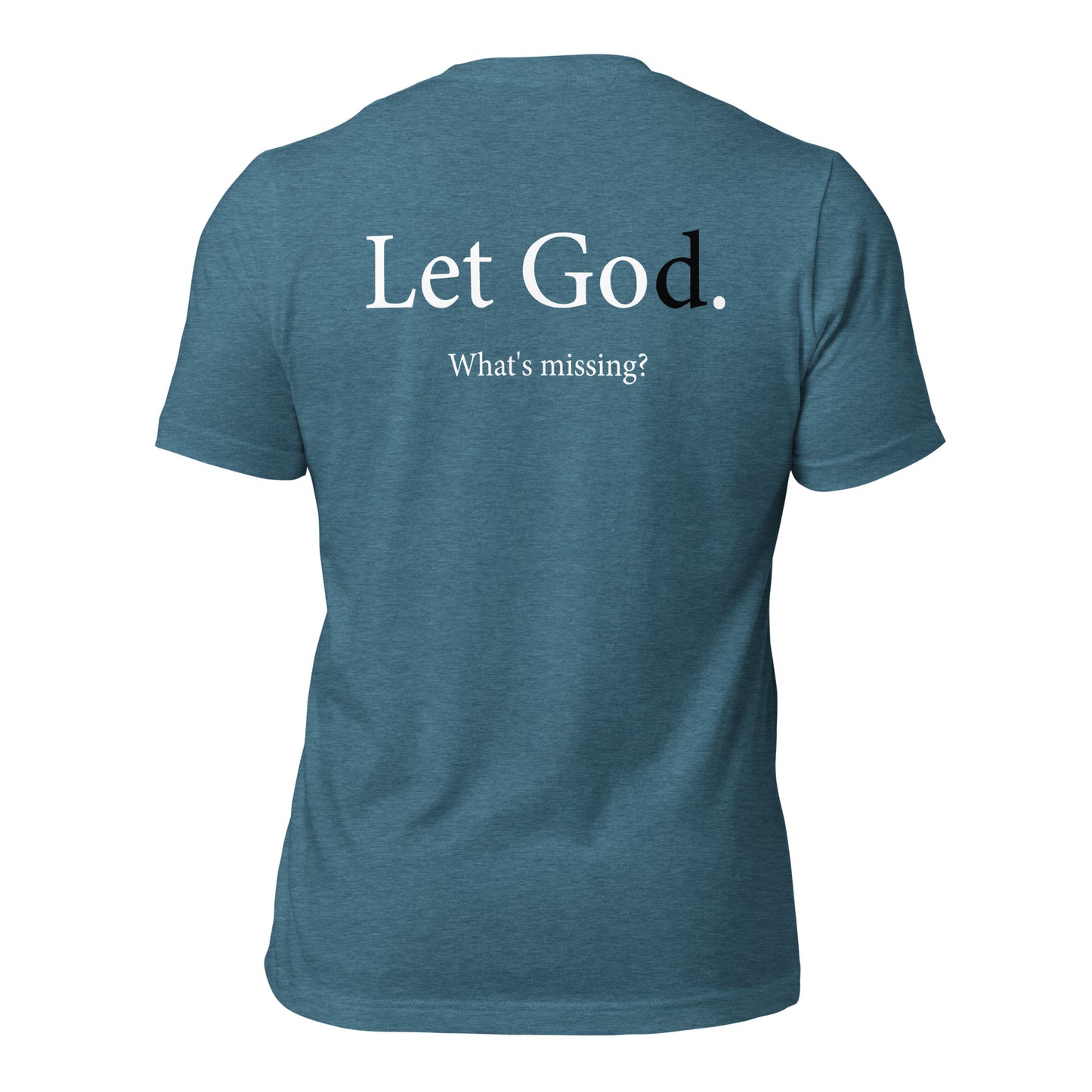 Let God.