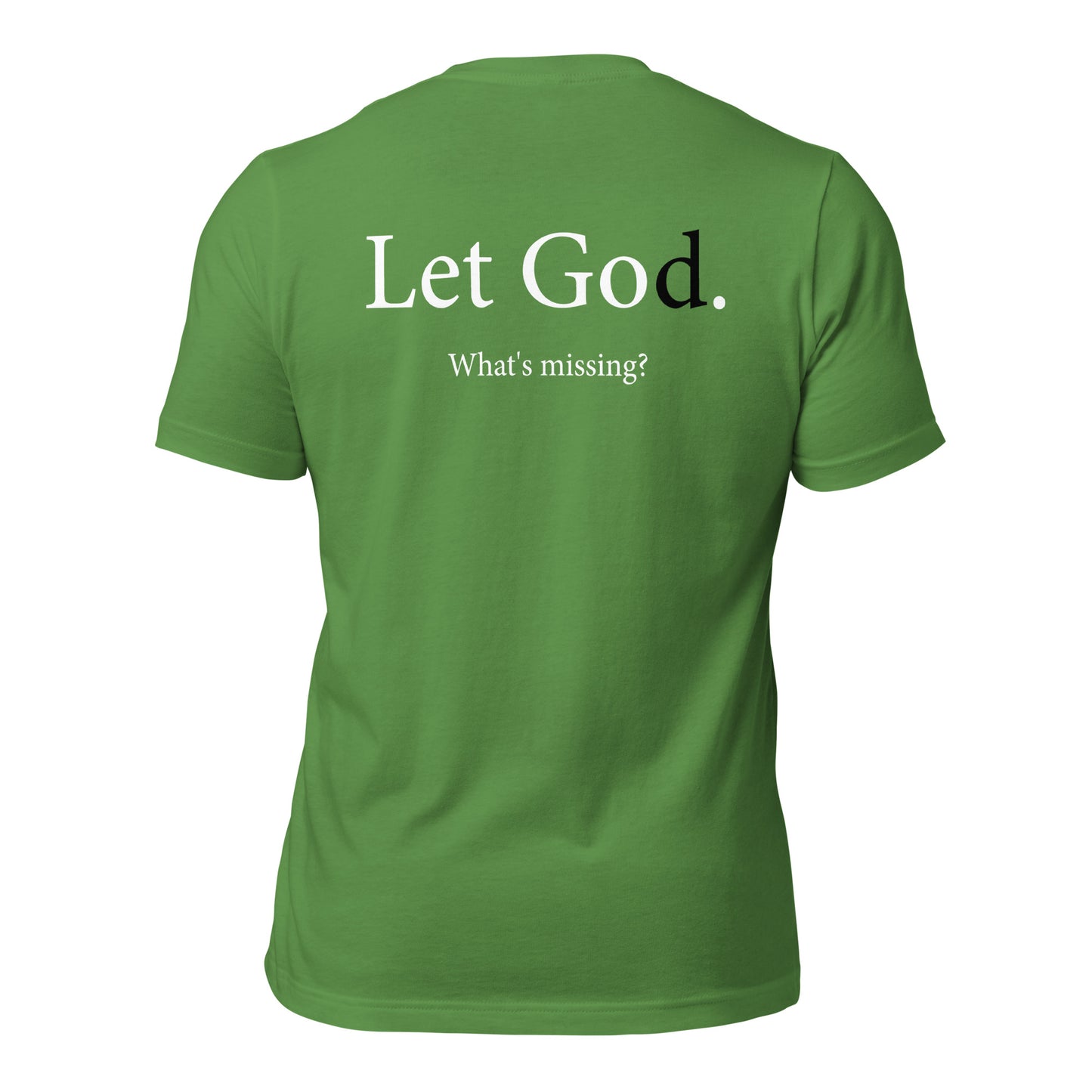 Let God.