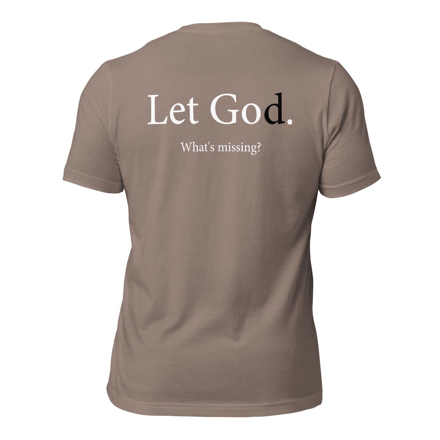 Let God.